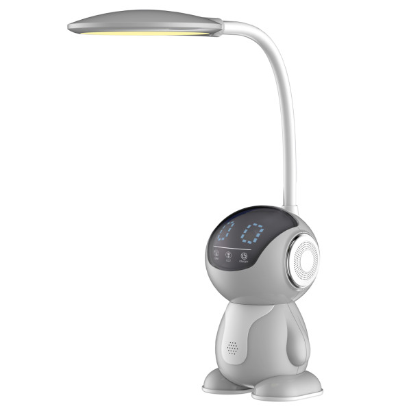 ΠΑΙΔΙΚΟ ΦΩΤΙΣΤΙΚΟ ΓΡΑΦΕΙΟΥ LED BADOO ΡΟΜΠΟΤΑΚΙ HM4453.01 ΛΕΥΚΟ-ΓΚΡΙ AB
