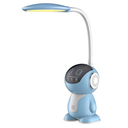 ΠΑΙΔΙΚΟ ΦΩΤΙΣΤΙΚΟ ΓΡΑΦΕΙΟΥ LED BADOO ΡΟΜΠΟΤΑΚΙ HM4453.03 ΓΑΛΑΖΙΟ-ΛΕΥΚΟ