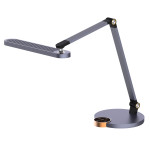 ΦΩΤΙΣΤΙΚΟ ΓΡΑΦΕΙΟΥ LED BLAIN PRO HM4454.07 ΓΚΡΙ ΒΑΣΗ ABS & ΑΛΟΥΜΙΝΙΟ 5