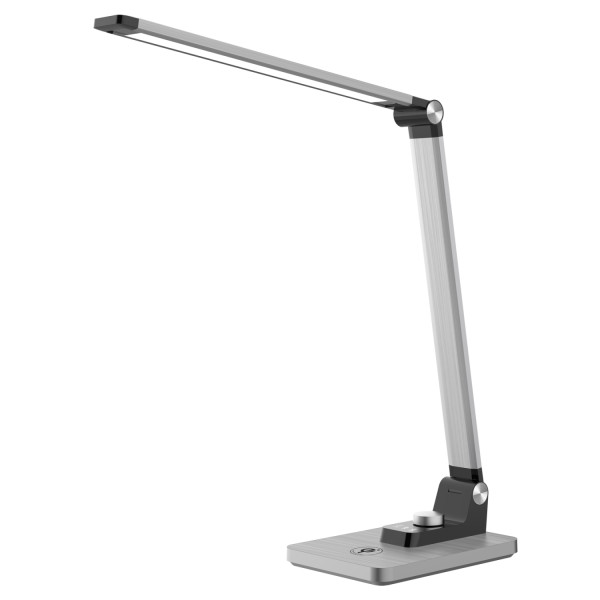 ΦΩΤΙΣΤΙΚΟ ΓΡΑΦΕΙΟΥ LED BLAIN PRO HM4458.08 ΑΣΗΜΙ ΒΑΣΗ ABS-ΑΣΗΜΙ ΜΠΡΑΤΣ