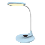 ΦΩΤΙΣΤΙΚΟ ΓΡΑΦΕΙΟΥ LED BLAIN HM4459.03 ΓΑΛΑΖΙΟ ABS-ΛΕΥΚΗ ΣΙΛΙΚΟΝΗ 17x2