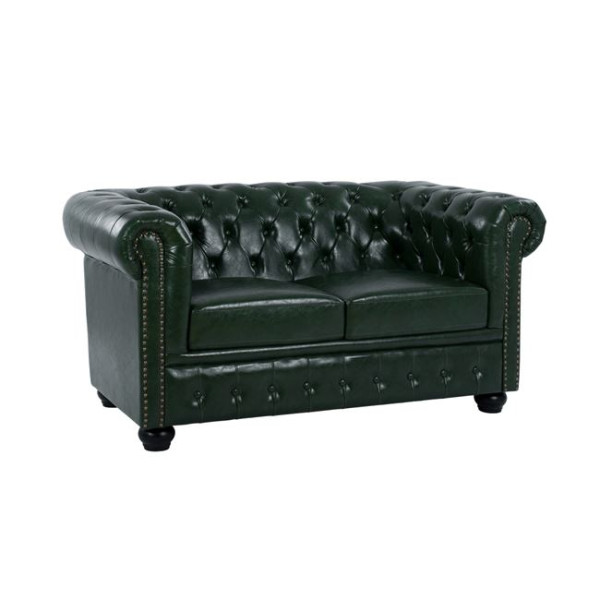 ΚΑΝΑΠΕΣ 2ΘΕΣΙΟΣ T.CHESTERFIELD HM3010.08 ΤΕΧΝΟΔΕΡΜΑ ΚΥΠΑΡΙΣΣΙ 150x90x7