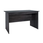ΓΡΑΦΕΙΟ ΜΕΛΑΜΙΝΗΣ HAYDEN 120x71x74,5 HM2285.01 ΣΕ ΑΝΘΡΑΚΙ ΧΡΩΜΑ