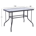 ΣΕΤ ΕΞ.ΧΩΡΟΥ 5ΤΜΧ MAG HM21033 ΤΡΑΠΕΖΙ ADAM & 4 ΠΤΥΣΣΟΜΕΝΕΣ ΚΑΡΕΚΛΕΣ ΓΚ
