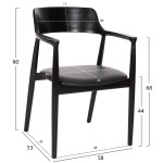 ΣΕΤ ΤΡΑΠΕΖΑΡΙΑΣ 5ΤΜΧ KINGSLEY HM21075.02 ΣΤΡΟΓΓΥΛΟ ΤΡΑΠΕΖΙ Φ120εκ.& 4