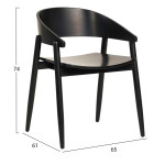 ΣΕΤ ΤΡΑΠΕΖΑΡΙΑΣ 5ΤΜΧ CANOP HM21077.02 ΣΤΡΟΓΓΥΛΟ ΤΡΑΠΕΖΙ Φ150εκ.& 4 ΚΑΡ