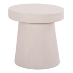 ΤΡΑΠΕΖΙ ΣΑΛΟΝΙΟΥ ΣΤΡΟΓΓΥΛΟ ΣΕΙΡΑ SANTORINI HM18052 MDF ΣΕ ΥΠΟΛΕΥΚΟ ΧΡΩ