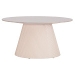 ΤΡΑΠΕΖΙ ΣΑΛΟΝΙΟΥ DUNCAN HM18022.02 ΚΕΡΑΜΙΚΟ TOP-MDF ΒΑΣΗ-ΚΡΕΜ ΛΕΥΚΟ Φ8