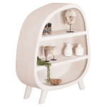 ΡΑΦΙΕΡΑ ΣΕΙΡΑ SANTORINI HM18060.01 MDF ΣΕ ΥΠΟΛΕΥΚΟ ΧΡΩΜΑ 120x38x133Υεκ