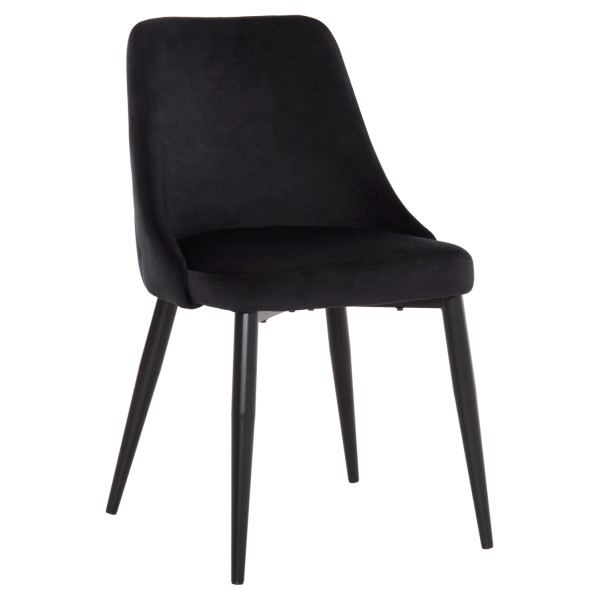 ΚΑΡΕΚΛΑ SERENITY HM8527.14 ΒΕΛΟΥΔΟ ΜΑΥΡΟ ΜΕ ΜΑΥΡΑ ΜΕΤΑΛΛΙΚΑ ΠΟΔΙΑ 51x5