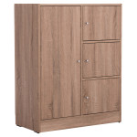 ΝΤΟΥΛΑΠΙ ΜΕ 4 ΑΠΟΘ.ΧΩΡΟΥΣ MATIN HM2479.02 SONAMA OAK ΜΕΛΑΜΙΝΗ 80x39,5x