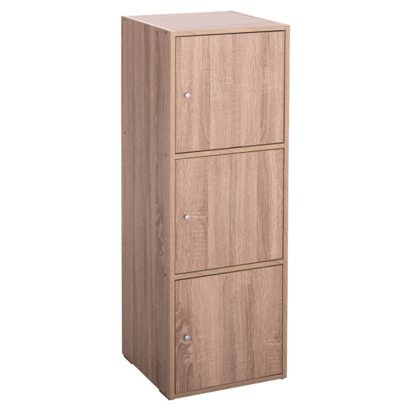 ΝΤΟΥΛΑΠΙ ΜΕ 3 ΑΠΟΘ. ΧΩΡΟΥΣ SORIANO HM9939.11 SONAMA OAK ΜΕΛΑΜΙΝΗ 40x39