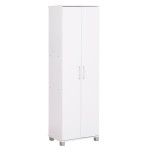 ΠΑΠΟΥΤΣΟΘΗΚΗ-ΝΤΟΥΛΑΠΑ CLUSE HM2403.03 ΜΕΛΑΜΙΝΗ ΛΕΥΚΟ ΧΡΩΜΑ 60Χ36,5Χ186