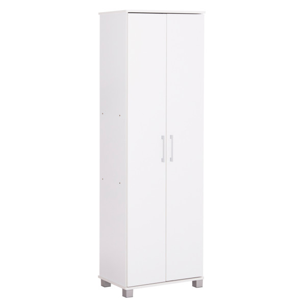 ΠΑΠΟΥΤΣΟΘΗΚΗ-ΝΤΟΥΛΑΠΑ CLUSE HM2403.03 ΜΕΛΑΜΙΝΗ ΛΕΥΚΟ ΧΡΩΜΑ 60Χ36,5Χ186