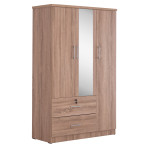 ΝΤΟΥΛΑΠΑ ΜΕ ΚΑΘΡΕΦΤΗ & ΣΥΡΤΑΡΙΑ JARRY HM2485.11 SONAMA OAK ΜΕΛΑΜΙΝΗ 11