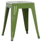ΣΚΑΜΠΟ ΜΕΤΑΛΛΙΚΟ MELITA HM0096.53 ΣΕ LIGHT OLIVE GREEN ΧΡΩΜΑ 37x37x45Υ