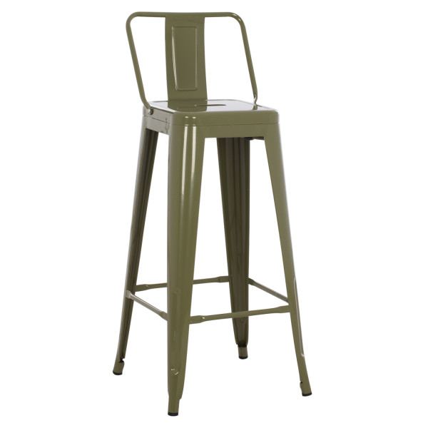 ΣΚΑΜΠΟ BAR ME ΠΛΑΤΗ ΜΕΤΑΛΛΙΚΟ MELITA-PRO HM8643.43 DARK OLIVE GREEN 42