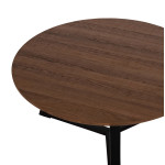 ΣΕΤ 2ΤΜΧ ΤΡΑΠΕΖΙΑ ΣΑΛΟΝΙΟΥ ROCKET HM21090.02 MDF ΣΕ ΚΑΡΥΔΙ ΧΡΩΜΑ Φ80εκ