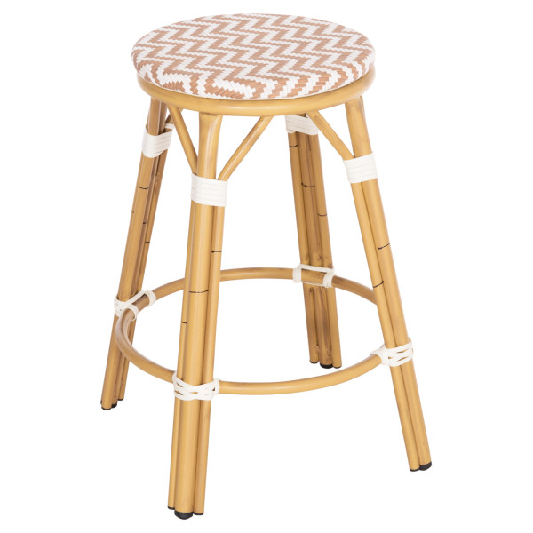ΣΚΑΜΠΟ ΑΛΟΥΜΙΝΙΟΥ ΜΕΣ.ΥΨΟΥΣ CHINO HM6286.04 BAMBOO LOOK ΦΥΣΙΚΟ & TEXTI