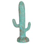ΔΙΑΚΟΣΜΗΤΙΚΟΣ ΚΑΚΤΟΣ ΔΑΠΕΔΟΥ CACTUS HM4386.03M ΓΥΨΟΣ ΣΕ ΤΙΡΚΟΥΑΖ 54x34