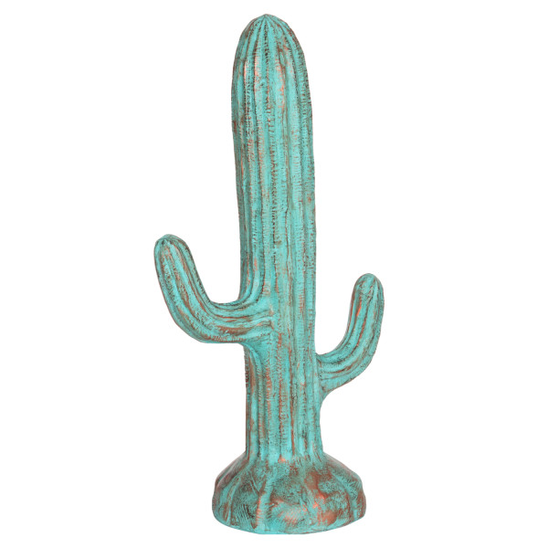 ΔΙΑΚΟΣΜΗΤΙΚΟΣ ΚΑΚΤΟΣ ΔΑΠΕΔΟΥ CACTUS HM4386.03M ΓΥΨΟΣ ΣΕ ΤΙΡΚΟΥΑΖ 54x34