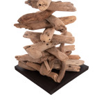 ΔΙΑΚΟΣΜΗΤΙΚΟ ΦΩΤΙΣΤΙΚΟ ΔΑΠΕΔΟΥ ALTAR HM4430 DRIFTWOOD--ΛΕΥΚΟ PVC Φ45x1