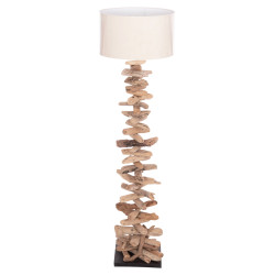 ΔΙΑΚΟΣΜΗΤΙΚΟ ΦΩΤΙΣΤΙΚΟ ΔΑΠΕΔΟΥ ALTAR HM4430 DRIFTWOOD--ΛΕΥΚΟ PVC Φ45x1