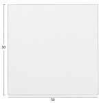 EΠΙΦΑΝΕΙΑ ΤΡΑΠΕΖΙΟΥ HPL HM6362.02 ΤΕΤΡΑΓΩΝΗ ΛΕΥΚΗ COMPACT 50X50X1.5εκ.