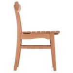 ΚΑΡΕΚΛΑ ΤΡΑΠΕΖΑΡΙΑΣ ΕΞ.ΧΩΡΟΥ ROBBIE HM18115 ΞΥΛΟ TEAK--ΦΥΣΙΚΟ 48x51x82