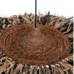 ΦΩΤΙΣΤΙΚΟ ΟΡΟΦΗΣ ORDEM HM4715 ΚΑΠΕΛΟ ΙΝΕΣ SISAL & ΜΠΑΝΑΝΑΣ-ΜΑΥΡΟ & ΦΥΣ