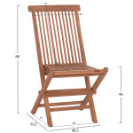 ΚΑΡΕΚΛΑ KENDALL HM18127 ΑΝΑΔΙΠΛΟΥΜΕΝΗ--ΞΥΛΟ ΤΕΑΚ ΣΕ ΦΥΣΙΚΟ 46,5x63,5x8