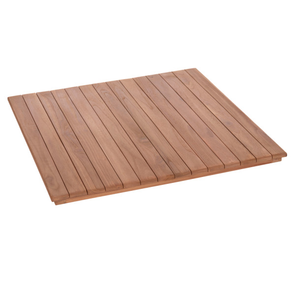 ΕΠΙΦΑΝΕΙΑ ΤΡΑΠΕΖΙΟΥ ΤΕΤΡΑΓΩΝΗ HM18136 ΞΥΛΟ TEAK--ΦΥΣΙΚΟ 70x70x4(πάχος)