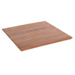 ΕΠΙΦΑΝΕΙΑ ΤΡΑΠΕΖΙΟΥ ΤΕΤΡΑΓΩΝΗ HM18137 ΞΥΛΟ TEAK--ΦΥΣΙΚΟ 80x80x4(πάχος)