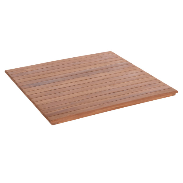 ΕΠΙΦΑΝΕΙΑ ΤΡΑΠΕΖΙΟΥ ΤΕΤΡΑΓΩΝΗ HM18137 ΞΥΛΟ TEAK--ΦΥΣΙΚΟ 80x80x4(πάχος)