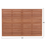 ΕΠΙΦΑΝΕΙΑ ΤΡΑΠΕΖΙΟΥ ΟΡΘΟΓΩΝΙΑ HM18138 ΞΥΛΟ TEAK--ΦΥΣΙΚΟ 120x80x4(πάχος