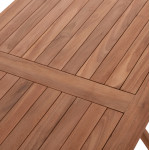 ΤΡΑΠΕΖΙ ΠΤΥΣΣΟΜΕΝΟ ΟΡΘΟΓΩΝΙΟ ERIS HM18117 ΞΥΛΟ TEAK--ΦΥΣΙΚΟ 120x70x76Υ