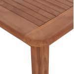 ΤΡΑΠΕΖΙ ΟΡΘΟΓΩΝΙΟ PRESSCOT HM18123 ΞΥΛΟ TEAK--ΦΥΣΙΚΟ 140x80x76Υεκ.