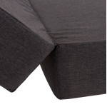 ΜΑΞΙΛΑΡΙ ΞΑΠΛΩΣΤΡΑΣ KIHEI HM21094.03 OLEFIN ΣΚΟΥΡΟ ΓΚΡΙ ΜΕ FOAM 198x70