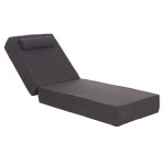 ΜΑΞΙΛΑΡΙ ΞΑΠΛΩΣΤΡΑΣ KIHEI HM21094.03 OLEFIN ΣΚΟΥΡΟ ΓΚΡΙ ΜΕ FOAM 198x70