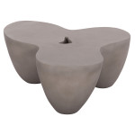 ΤΡΑΠΕΖΙ ΣΑΛΟΝΙΟΥ SALLEN HM18161.03 FIBER CEMENT ΣΕ ΓΚΡΙ--108x94x38,5Υε