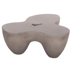 ΤΡΑΠΕΖΙ ΣΑΛΟΝΙΟΥ SALLEN HM18161.03 FIBER CEMENT ΣΕ ΓΚΡΙ--108x94x38,5Υε