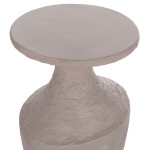 ΤΡΑΠΕΖΙ ΒΟΗΘΗΤΙΚΟ REBON HM18156.03L FIBER CEMENT ΣΕ ΓΚΡΙ--Φ40x56.5Υεκ.