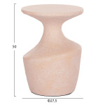 ΤΡΑΠΕΖΙ ΒΟΗΘΗΤΙΚΟ REBON HM18156.04S FIBER CEMENT ΣΕ ΣΟΜΟΝ--Φ27.5x50Υεκ