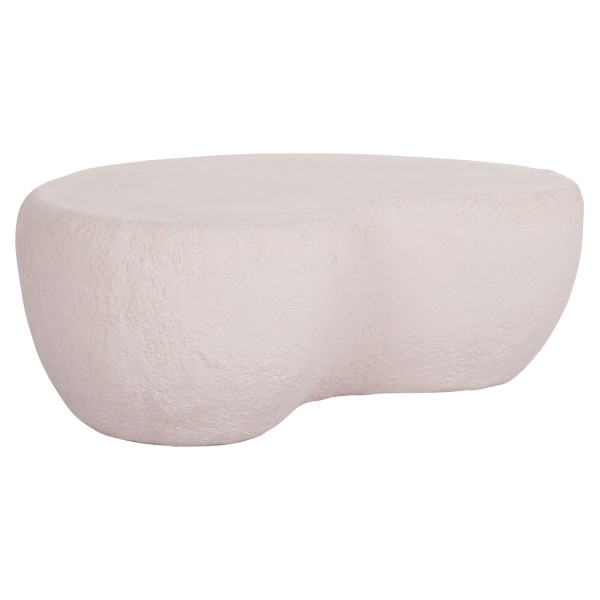 ΤΡΑΠΕΖΙ ΣΑΛΟΝΙΟΥ GERSON HM18151.02L FIBER CEMENT ΣΕ ΛΕΥΚΟ--122x78,5x40
