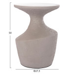 ΣΕΤ ΒΟΗΘΗΤΙΚΑ ΤΡΑΠΕΖΙΑ REBON 2ΤΜΧ HM21137.03 FIBER CEMENT ΣΕ ΓΚΡΙ--Φ40