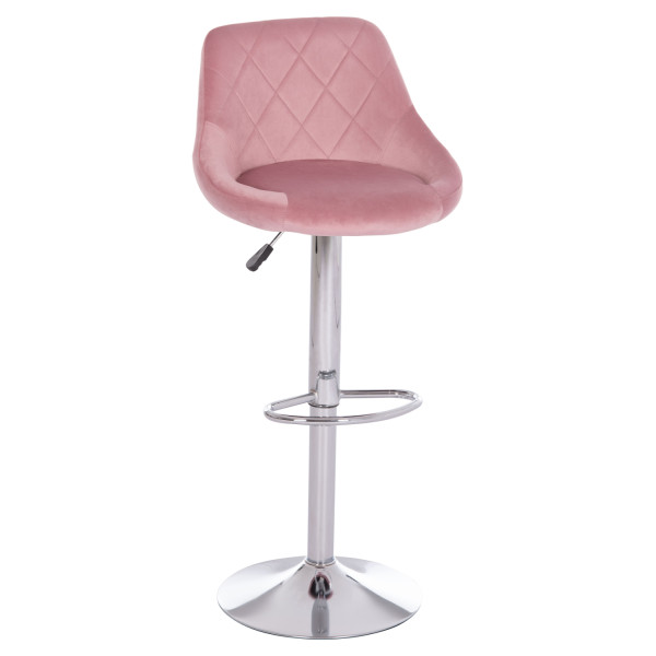 ΣΚΑΜΠΟ ΜΠΑΡ ROSE HM204.42 ΜΕ ΑΜΟΡΤΙΣΕΡ ΧΡΩΜΙΟΥ & ΣΑΠΙΟ ΜΗΛΟ ΒΕΛΟΥΔΟ 48