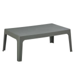 ΤΡΑΠΕΖΑΚΙ ΟΡΘΟΓΩΝΙΟ SLEEK HM6367.05 ΠΟΛΥΠΡΟΠΥΛΕΝΙΟ DARK OLIVE 99x59.5x