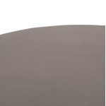 ΤΡΑΠΕΖΙ ΣΑΛΟΝΙΟΥ ΣΤΡΟΓΓΥΛΟ ALLAN HM18162.03 FIBER CEMENT ΣΕ ΓΚΡΙ--Φ92x