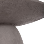 ΤΡΑΠΕΖΙ ΤΡΑΠΕΖΑΡΙΑΣ ΣΤΡΟΓΓΥΛΟ SEPPO HM18154.03 FIBER CEMENT ΣΕ ΓΚΡΙ--Φ
