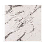 ΕΠΙΦΑΝΕΙΑ ΤΡΑΠΕΖΙΟΥ WERZALIT 80Χ80Χ3.5εκ. MARBLE WHITE-GREY 5657 HM523